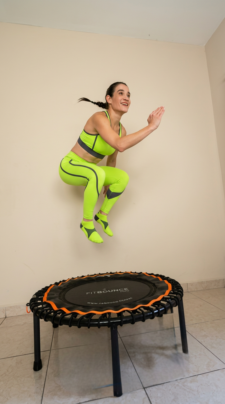 ReboundFitHN entrenamiento en trampolín